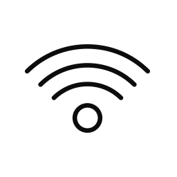 Wifi disponible dans tout l’établissement